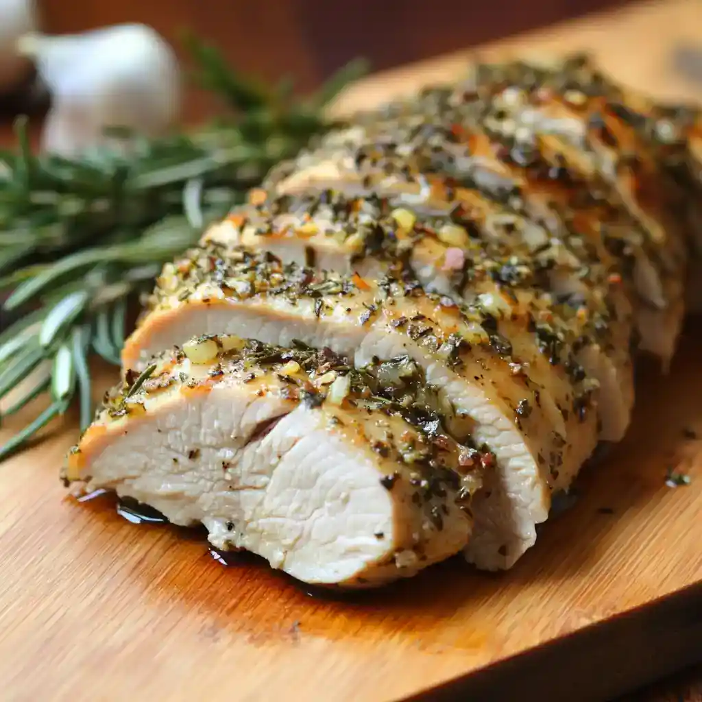 Herb Crusted Turkey Tenderloin