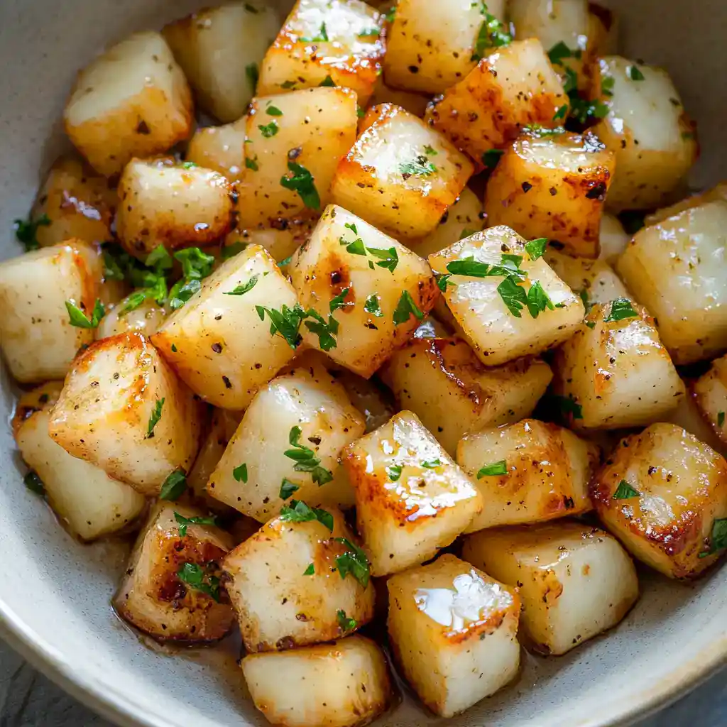 Honey Glazed Turnips