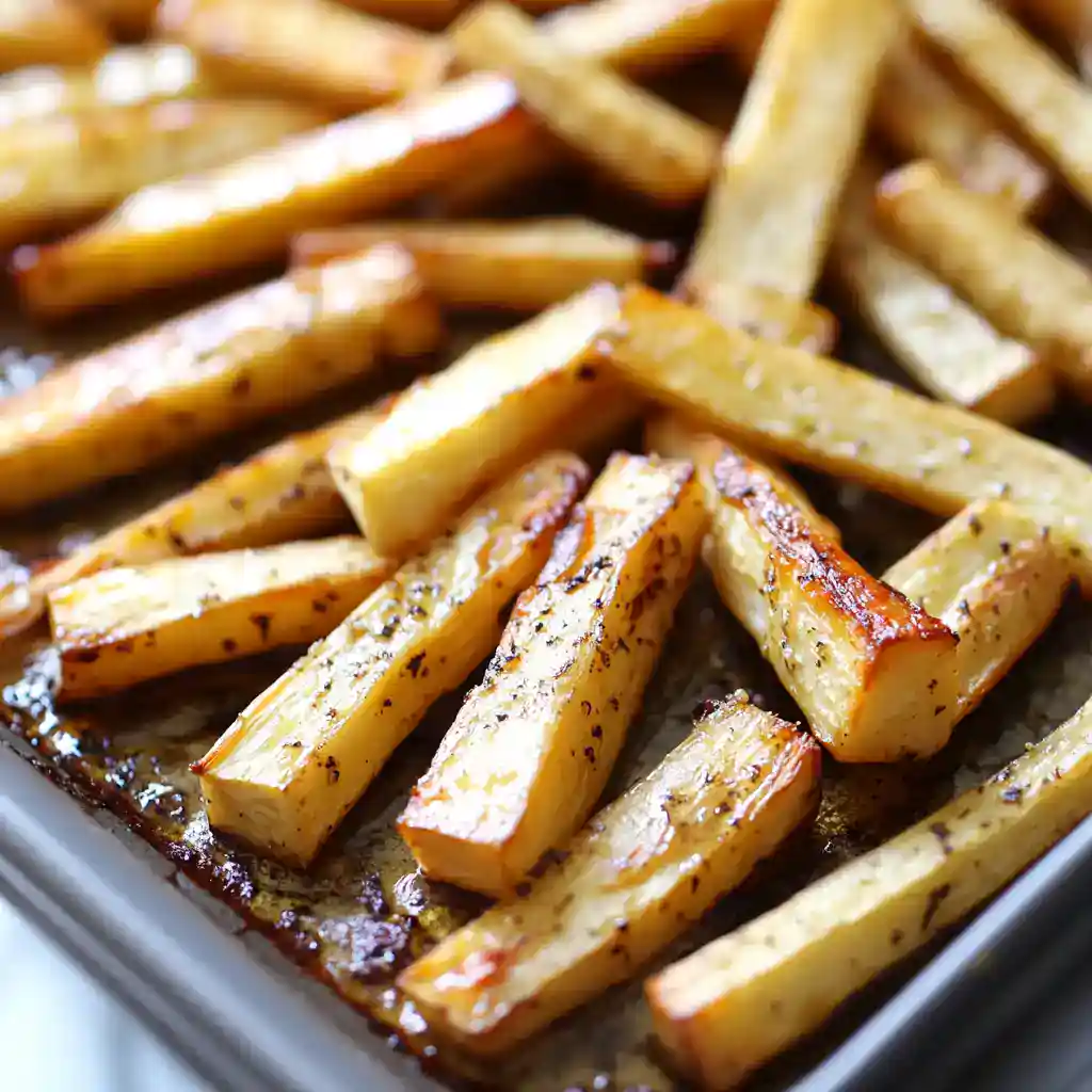 Honey Roasted Parsnips