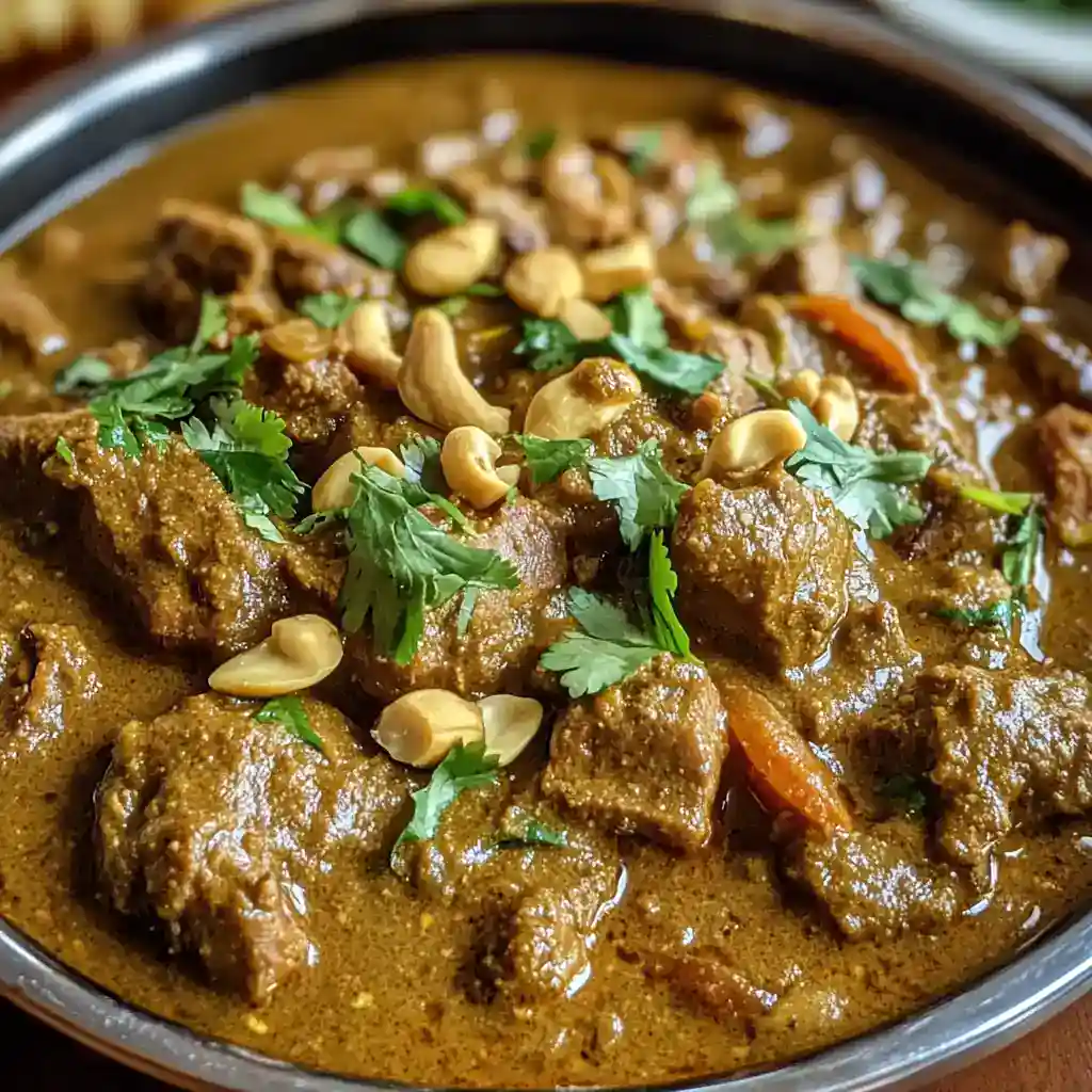 Lamb and Walnut Kernel Curry