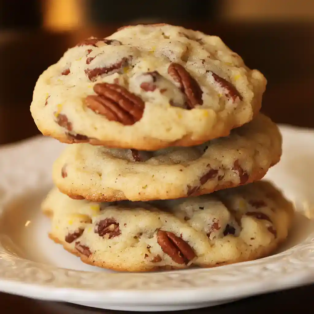 Lemon Pecan Cookies