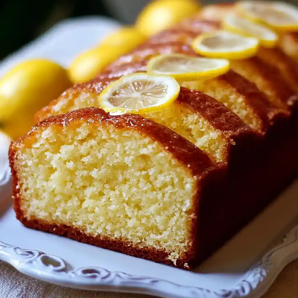 Lemon Pound Cake Recipe
