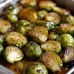 Maple Glazed Brussels Sprouts