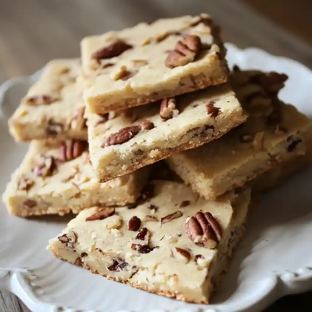 Maple Pecan Shortbread
