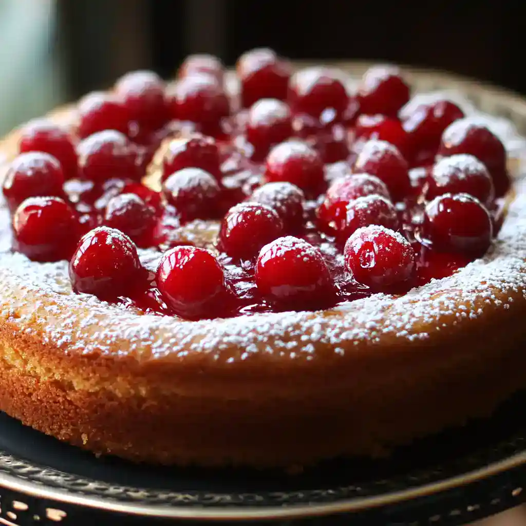 Maraschino Cherry Cake