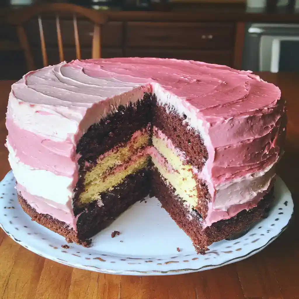 Neapolitan Cake