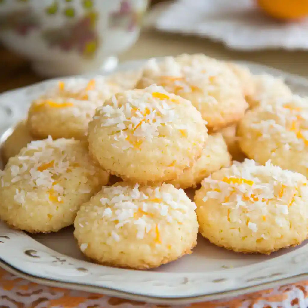 Orange Coconut Cookies
