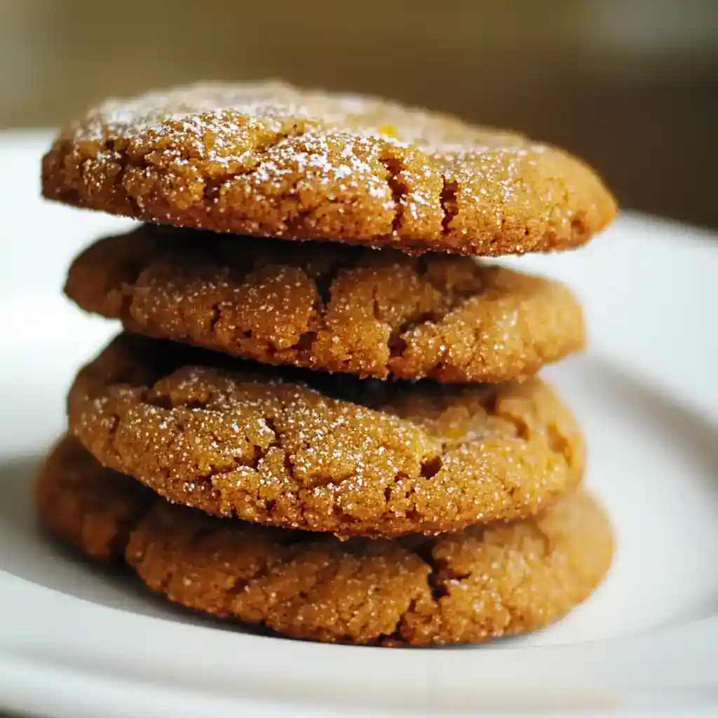 Orange Ginger Cookies