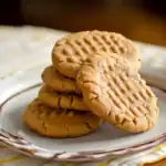 Peanut Butter Maple Cookies