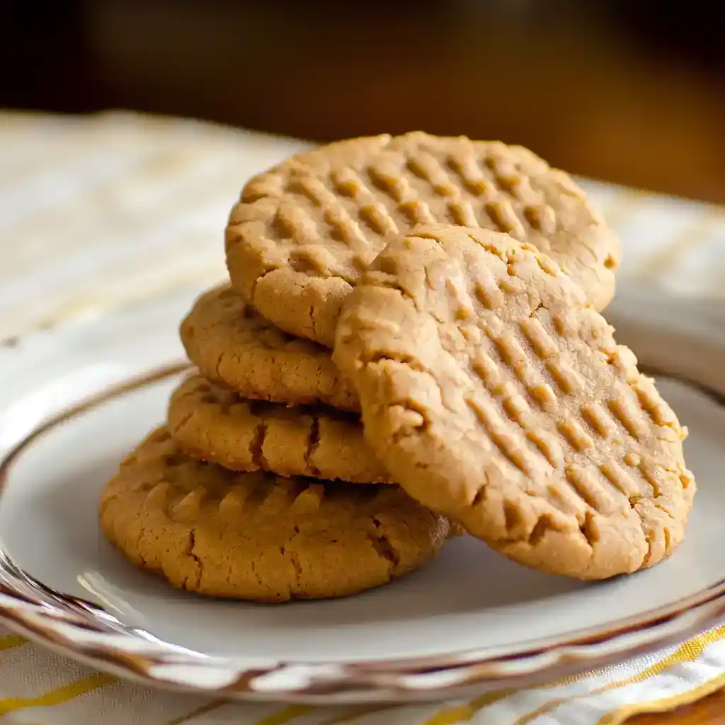 Peanut Butter Maple Cookies