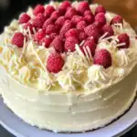 Raspberry White Chocolate Cake