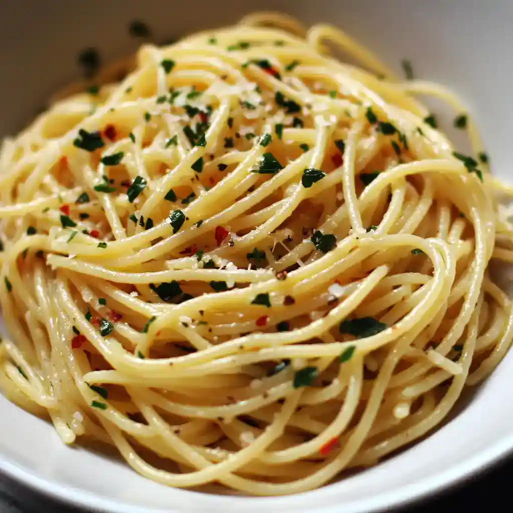 spaghetti aglio olio
