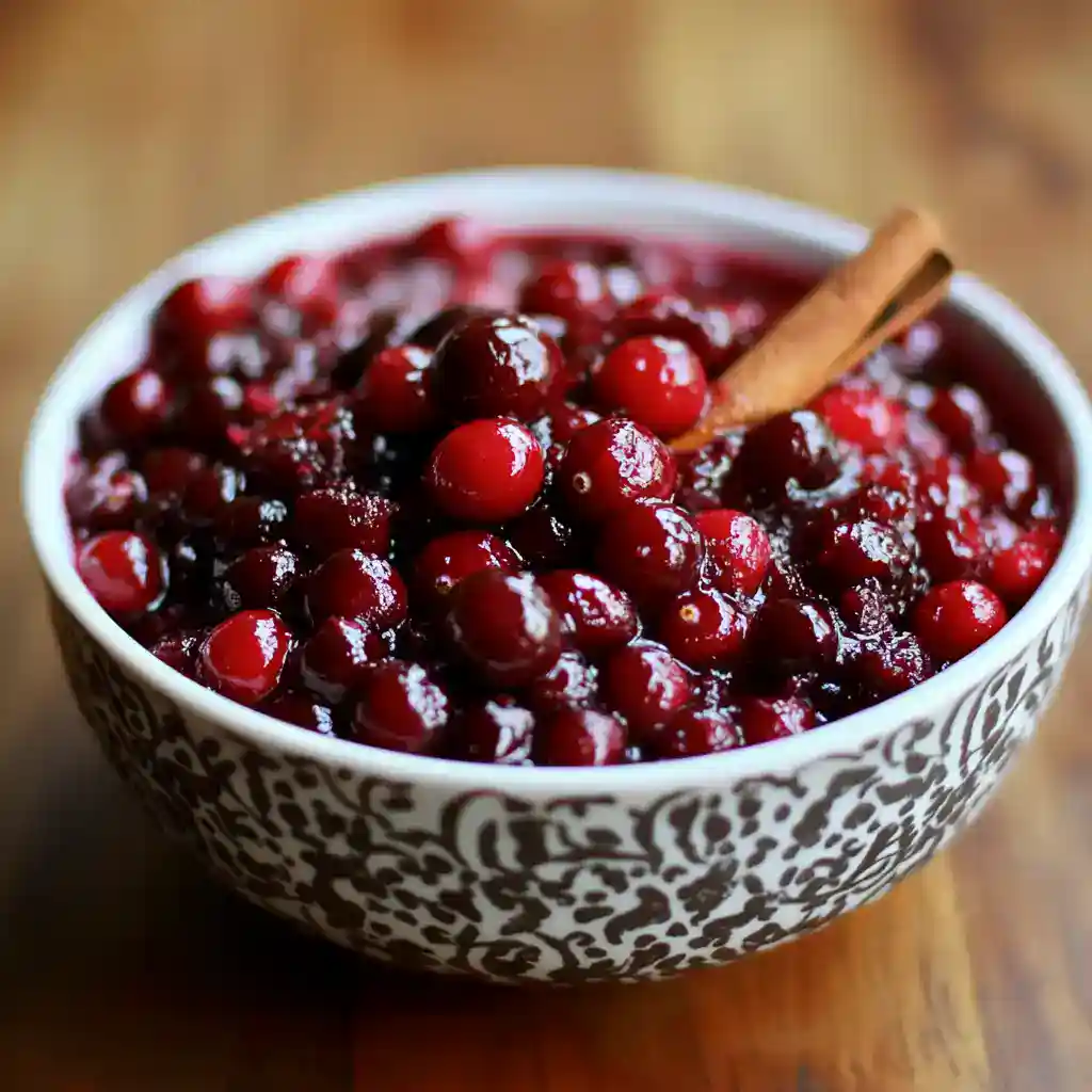 Spiced Cranberry Sauce