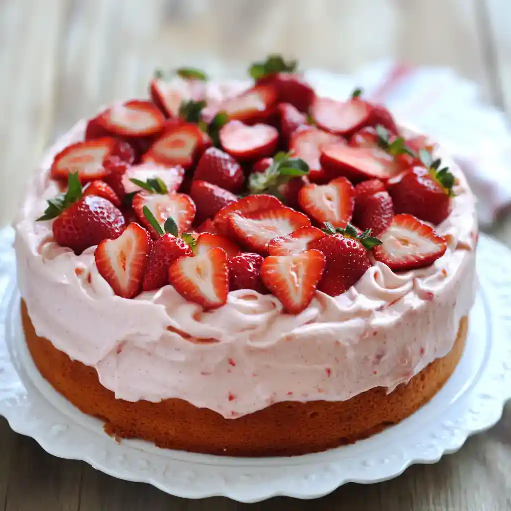 Strawberry Cake Recipe