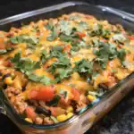 Turkey and Cilantro Stem Casserole