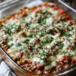 Turkey and Parsley Stem Casserole