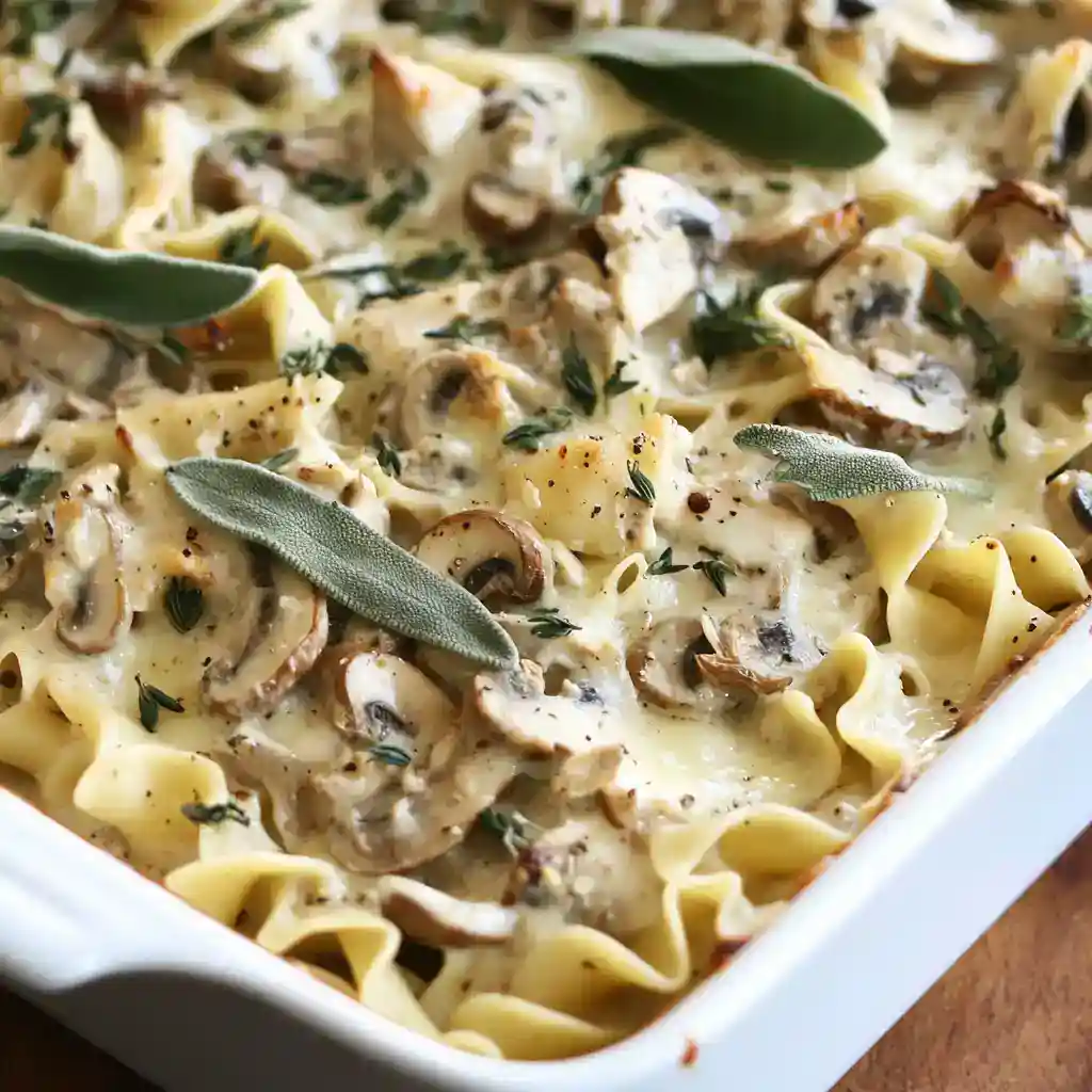 Turkey and Sage Stem Casserole