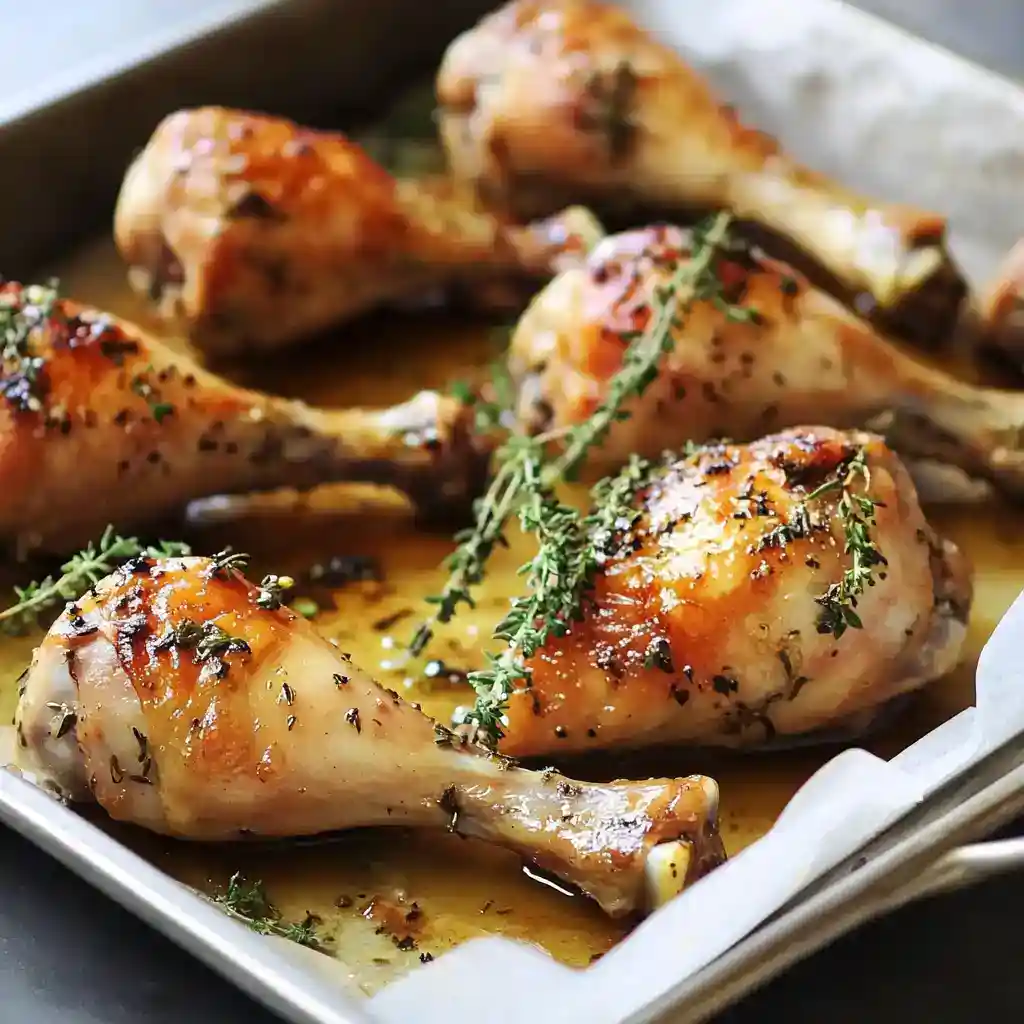 Turkey Drumsticks with Thyme