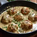 Turkey Meatballs in Gravy