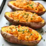 Twice Baked Sweet Potatoes