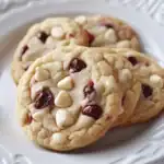 White Chocolate Cherry Cookies