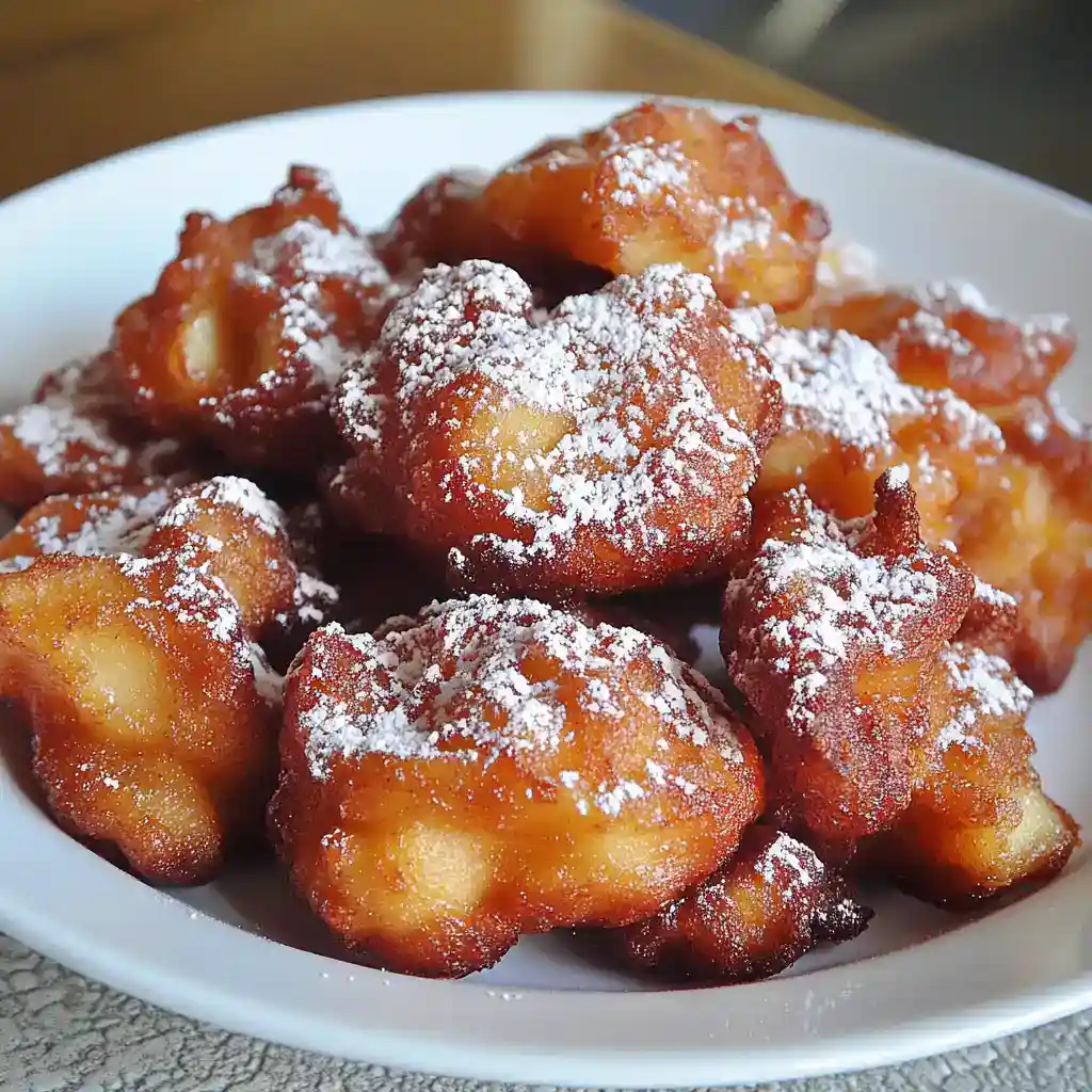 Deep-fried Oreo cookies topped with powdered sugar on a white plate – a delicious and crispy dessert perfect for snack and party treats.