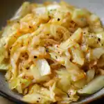 Sauteed Cabbage Recipe - Healthy, flavorful side dish with caramelized onions, garlic, and spices, perfect for any meal. Quick and easy to prepare.