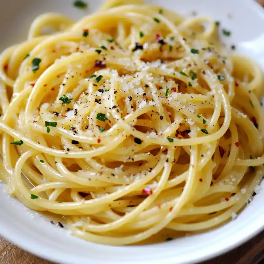 Creamy garlic Parmesan pasta with herbs from Station Recipes, perfect for a quick, flavorful meal. Easy to make, delicious, and ideal for weeknight dinners or special occasions.