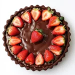 Chocolate Covered Strawberry Tart