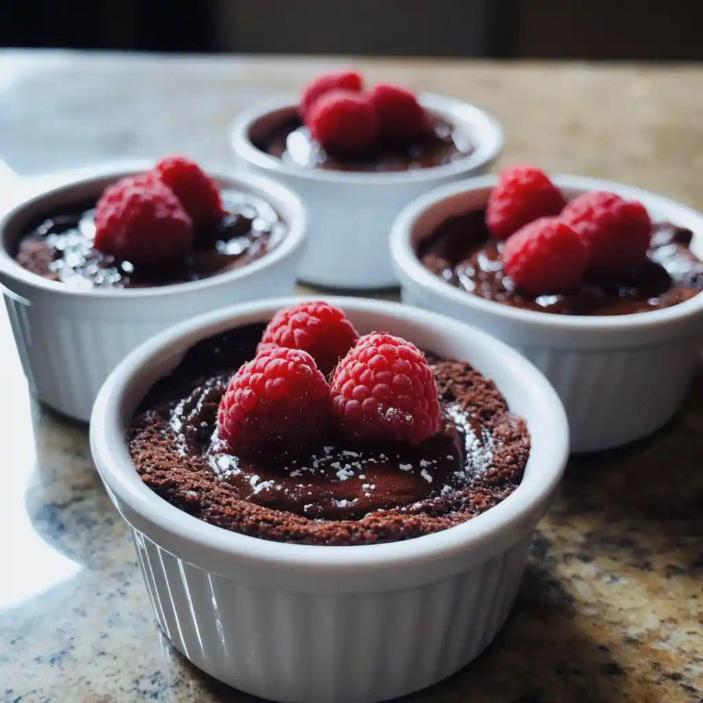 Chocolate Raspberry Lava Cake