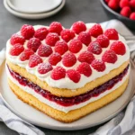 Heart Cookie Layer Cake