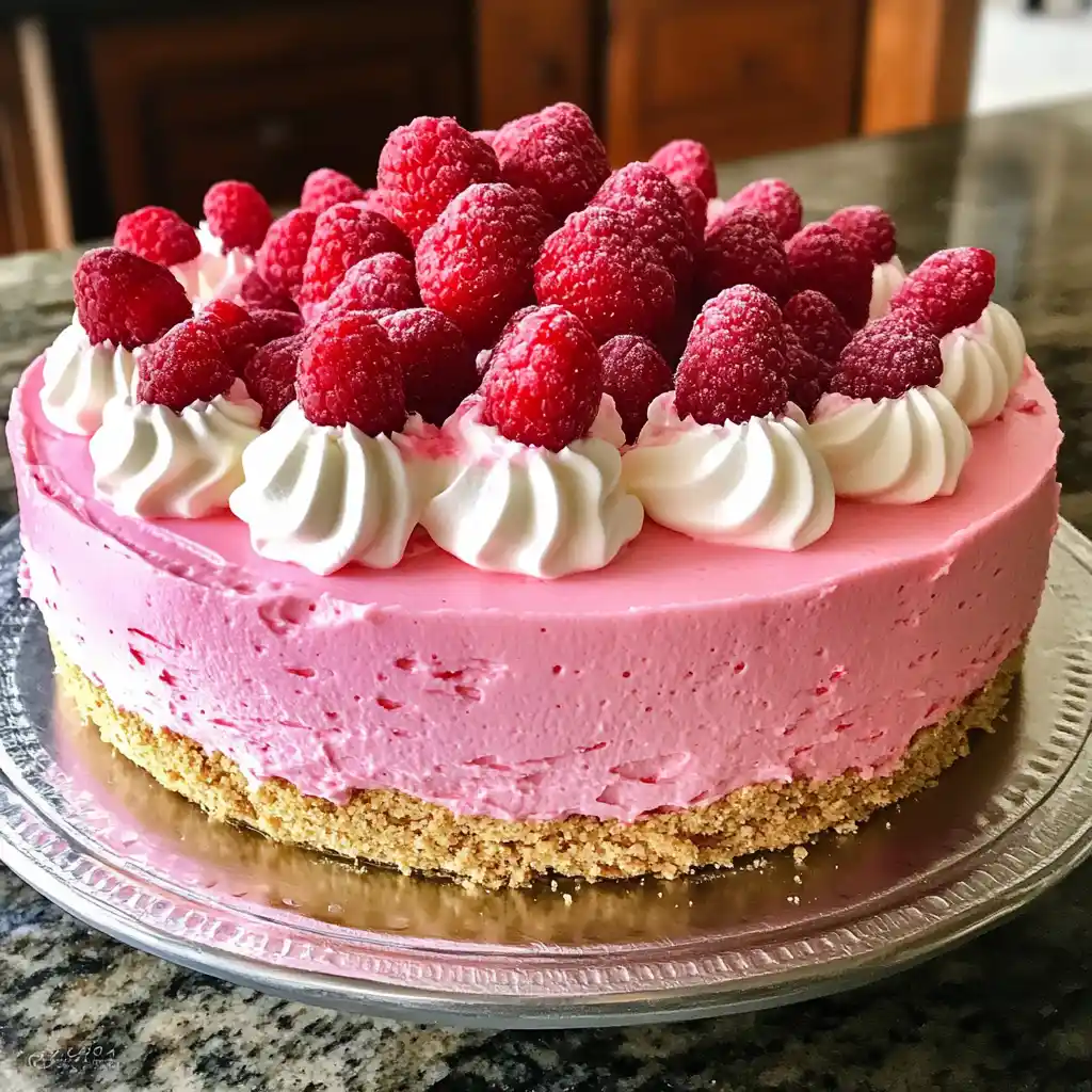Pink Champagne Mousse Cake