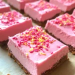 Pink Velvet Cheesecake Bars
