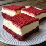 Red Velvet Cheesecake Bars