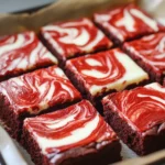 Red Velvet Cheesecake Swirl Brownies
