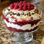 Red Velvet Cheesecake Trifle