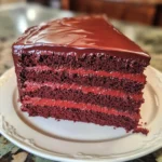 Red Velvet Chocolate Ganache Cake