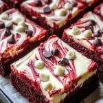 Red Velvet Cream Cheese Brownies