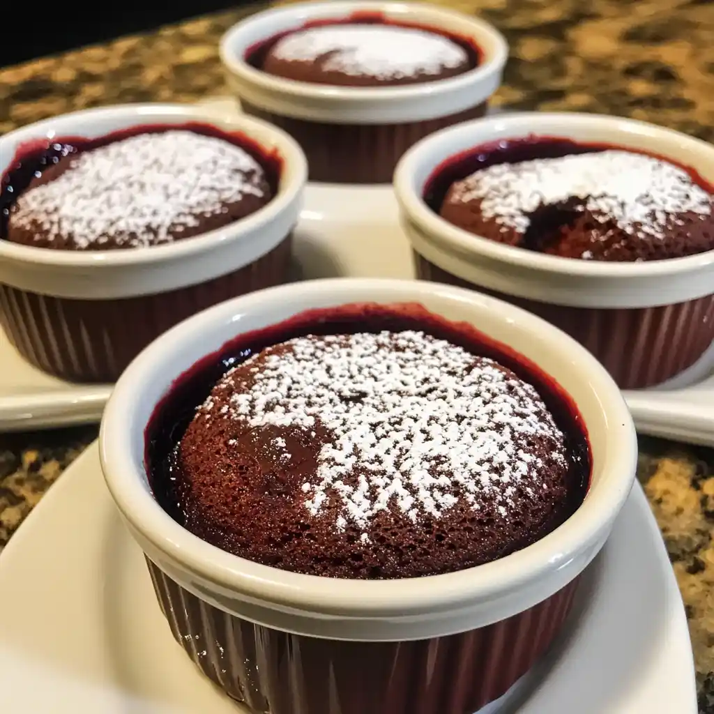 Red Velvet Lava Cake
