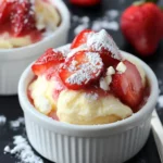 Strawberry Cheesecake Lava Cake