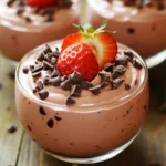 Strawberry Chocolate Mousse