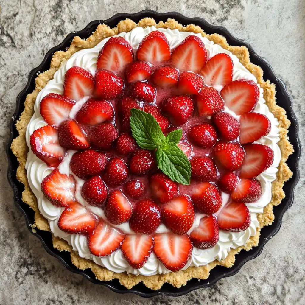 Strawberry Cream Cheese Tart