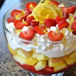 Strawberry Lemon Trifle