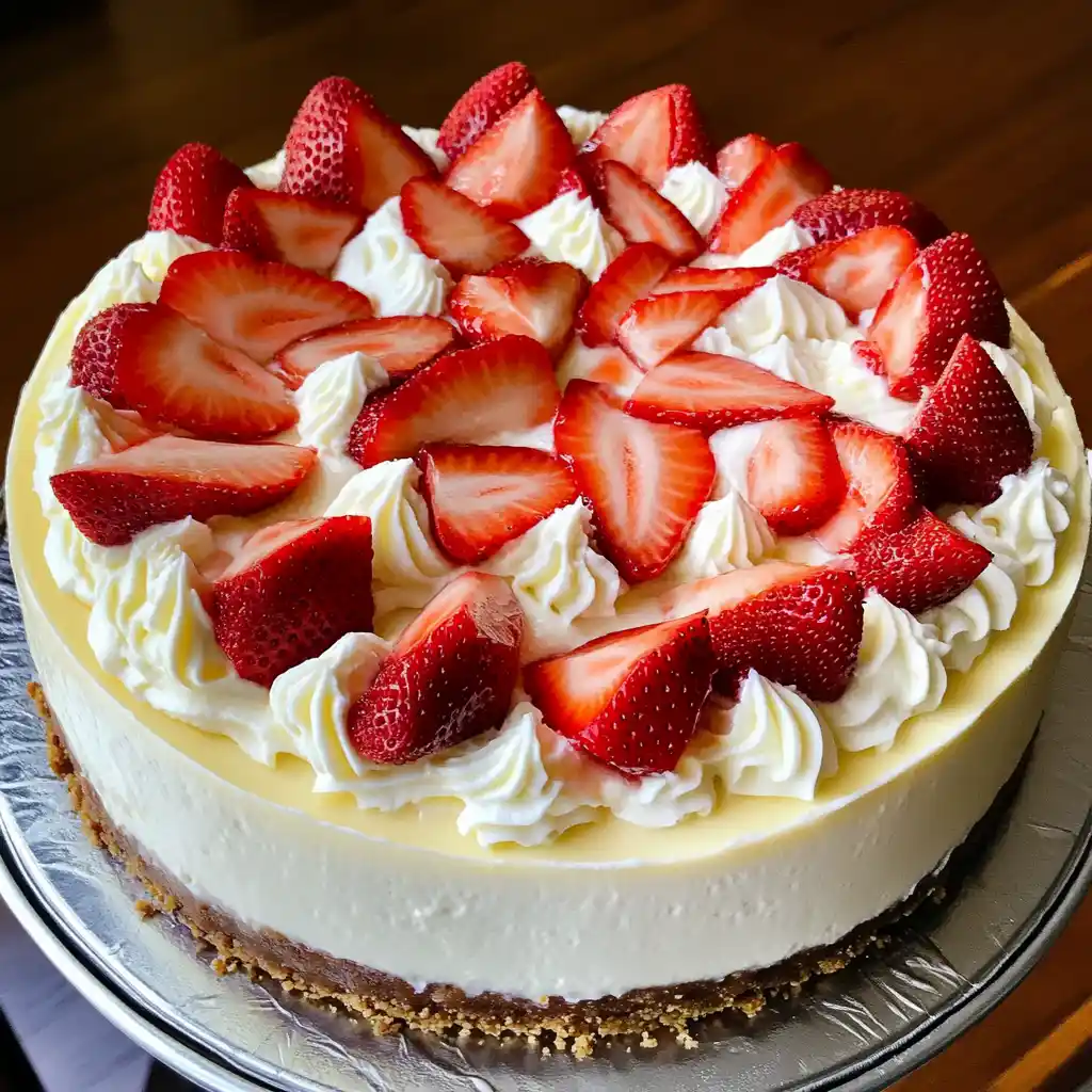 Strawberry Lemonade Cheesecake