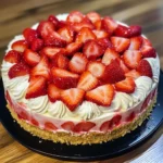 Strawberry Shortcake Cheesecake