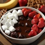 Valentine's Chocolate Fondue