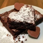 Valentine's Molten Chocolate Brownies