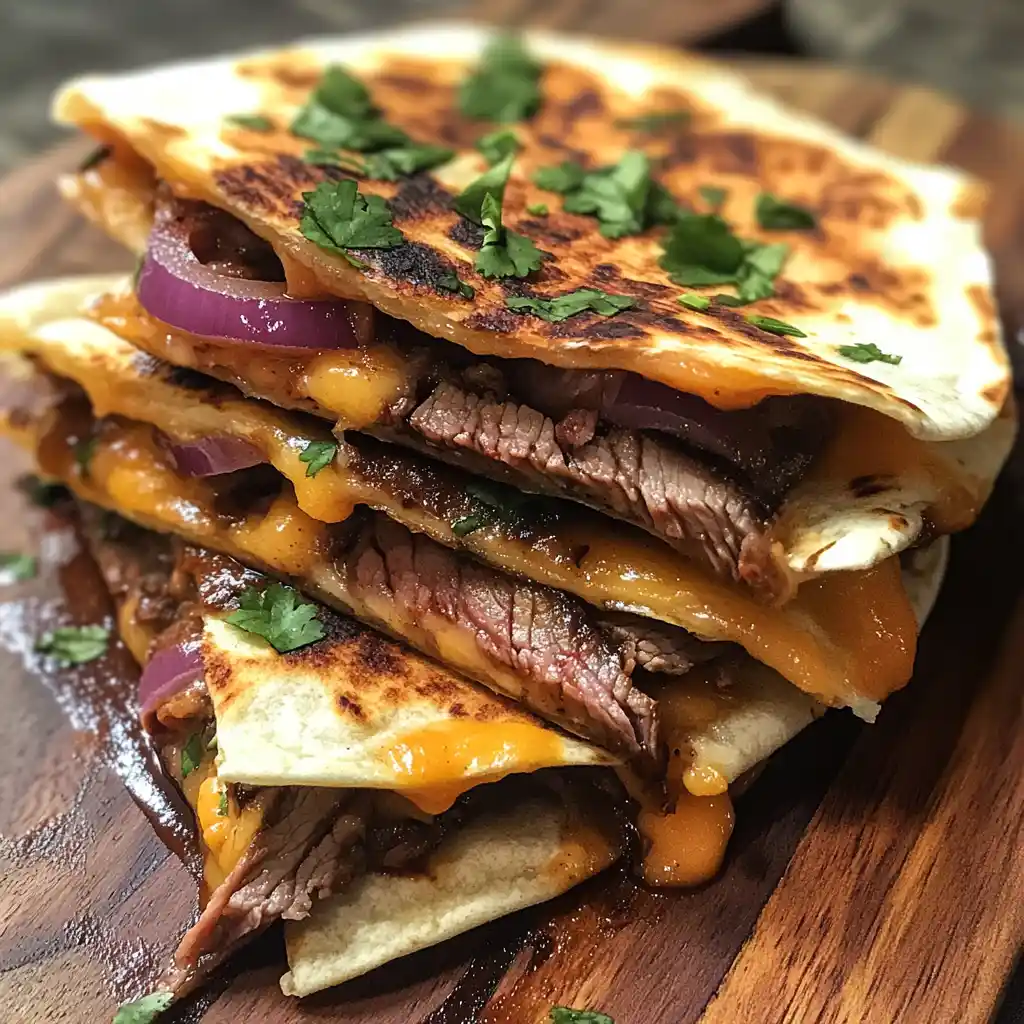 BBQ Steak Quesadilla