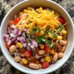 BBQ White Beans bowl