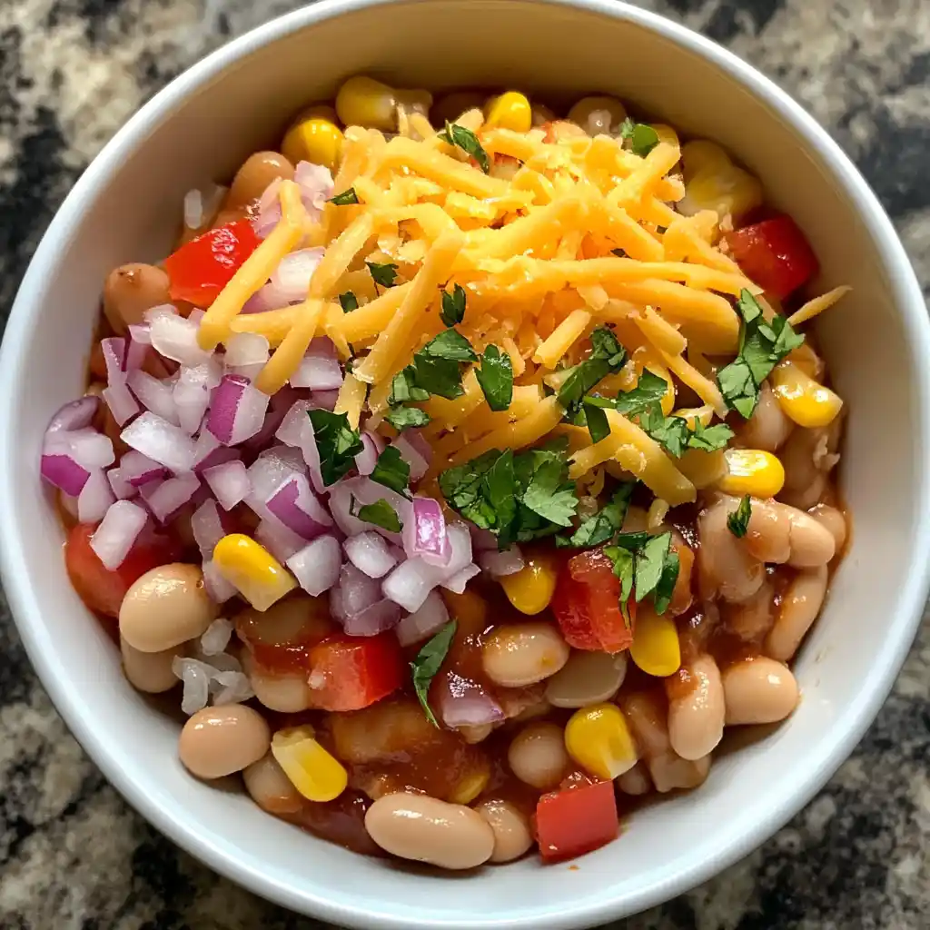 BBQ White Beans bowl
